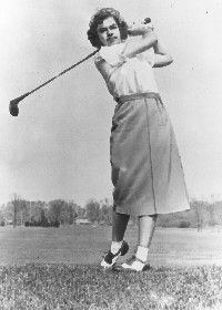Betsy Rawls didn't hit the balllong off the tee but was morethan accurate with her irons.See more pictures of the best golfers.