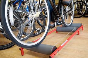Cyclists from all over the U.S. use these McClain Training Rollers to train indoors, increase endurance and improve cardiovascular fitness.