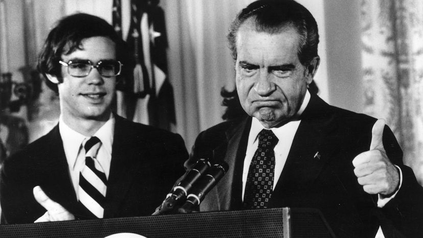 Richard Nixon, David Eisenhower