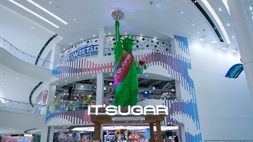 It's Sugar candy store inside the American Dream Mall