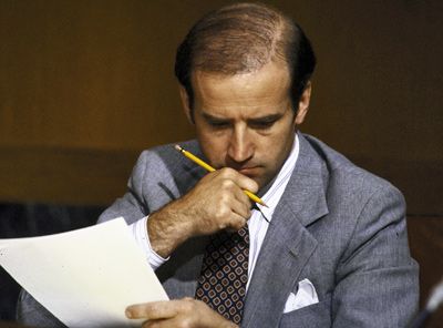 joe biden in a senate subcommittee hearing