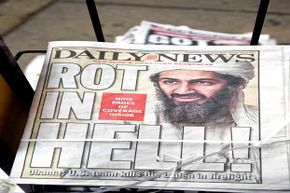 The New York Daily News cover says it all the day after Osama bin Laden was killed.