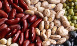 assortment of dried beans and peas