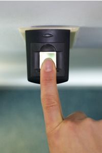 Fingerprint scanners are a popular type of biometric system. See more computer accessory pictures.