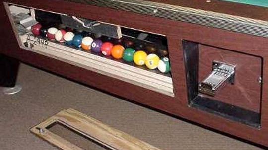 How Does The Ball Return Work On A Coin Operated Pool Table Howstuffworks