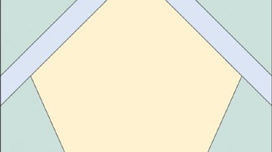 Birdhouse Treasure Quilt Block