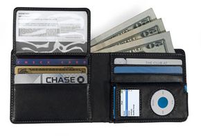 The CEO Billfold Wallet for iPod Nano.