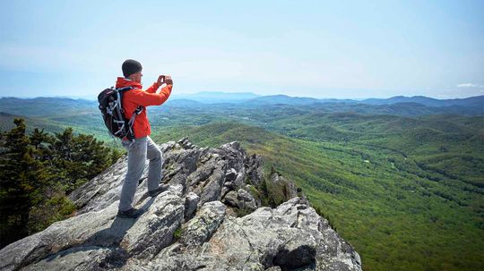 Why Distant Mountains Appear Blue to the Naked Eye