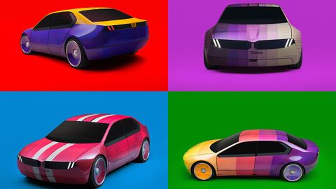 BMW Introduces Concept Cars That Change Color With the Push of a Button - Vimarsana News
