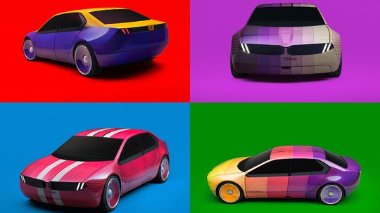 BMW Introduces Concept Cars That Change Color With the Push of a Button