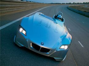 The H2R's hydrogen combustion engine produces record speeds on clean-burning fuel.