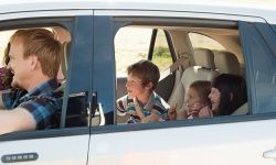 Family going to road trip