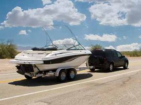 Boating can be tons of fun -- car accidents, less so. See more truck pictures.