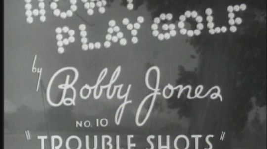 Bobby Jones: How I Play Golf