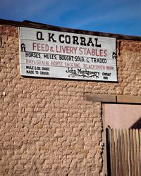 Tombstone, Ariz., was founded as a mining town but went down in history as the site of the famous gunfight at the O.K. Corral.