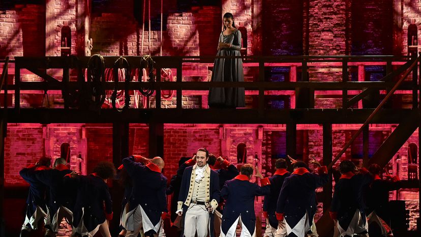 Lin-Manuel Miranda and the cast of 'Hamilton', Tony Awards