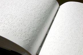 A Braille book