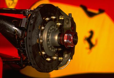 ferrari f1 brakes