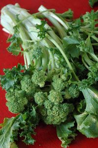 Broccoli rabe is a healthy, natural food.