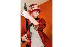 《吉他英雄》玩家照片”width=