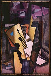 Juan Gris' 1913 &quot;Guitar on a Chair&quot; was stolen from a home in Madrid in 2001 and recovered by law enforcement in 2002.