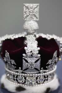 Cullinan II, the Lesser Star of Africa, was cut into many smaller diamonds that are in the Imperial State Crown.