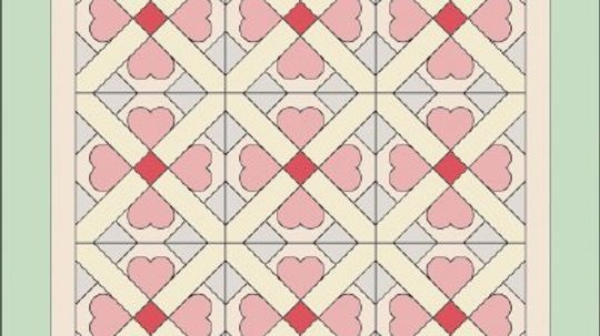 Cupid's Own Quilted Wall Hanging Pattern
