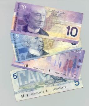 Canadian paper currency