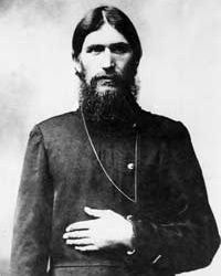 A portrait taken in 1900 of Rasputin failing entirely to not look sinister.