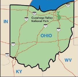 Cuyahoga Falls Ohio Map Cuyahoga Valley National Park Visitor Information | Howstuffworks