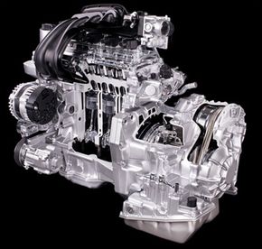 Nissan HR15DE engine with Xtronic CVT.
