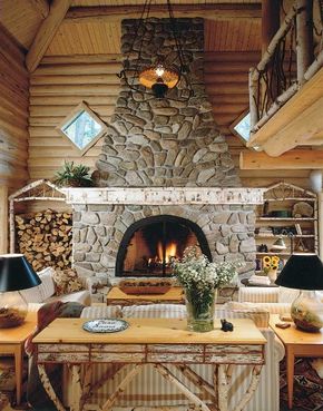 rustic log cabin decor - cabin by the lake bedroom decor - cabin