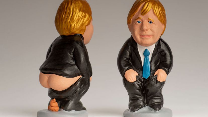 Boris Johnson, caganer