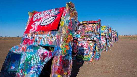 Cadillac Ranch: Where the Cars Are the Canvas