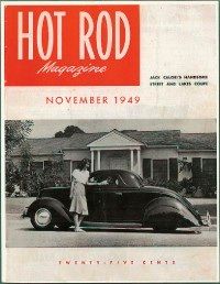 The famed Calori Coupeinspired many an imitatorafter appearing on thecover of Hot Rod in 1949.