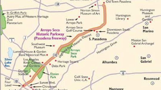 California Scenic Drives: Arroyo Seco Parkway