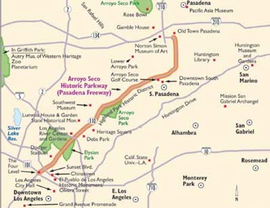 California Scenic Drives: Arroyo Seco Parkway