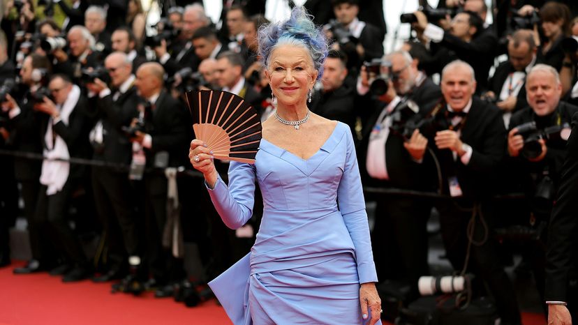 7. Helen Mirren's Blue Hair Is the Most Unexpected Beauty Look at Cannes - wide 3