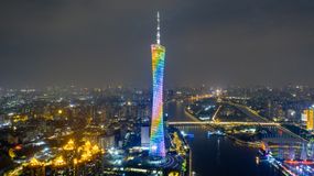 canton tower in guangzhou,china