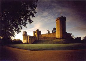 图片库:著名地标在英格兰沃里克城堡。的著名的地标。”width=