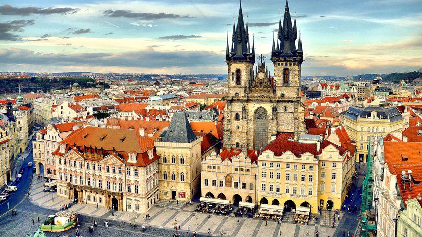 Prague castle in daylight