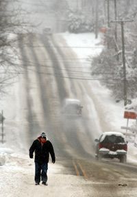 4WD in an SUV will help get your car moving, but it won't improve braking at high speeds.