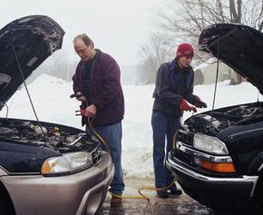 Someone didn't properly winterize his or her car battery.