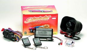 motion sensor car alarm system