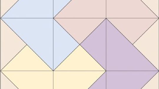 Card Trick Quilt Block