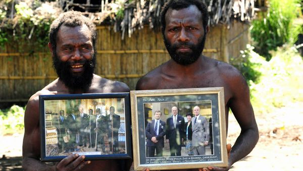 Males outdoors with beards, adult men.