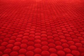 Plush red carpet