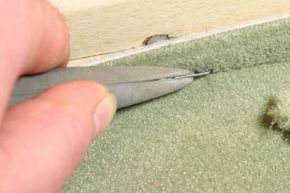 A professional carpet installer pays great attention to detail.