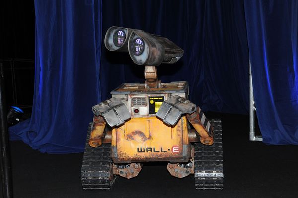 Wall-E attending the premiere of his film in Sydney, Australia. 