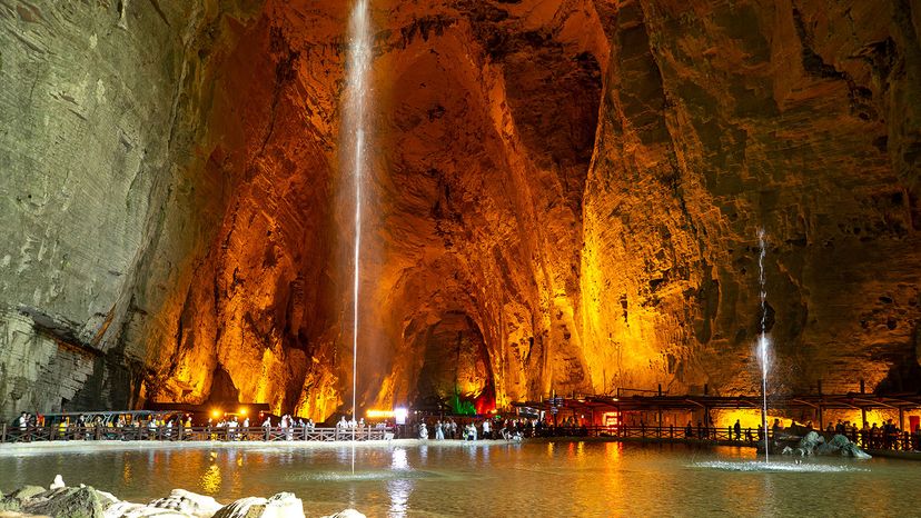 Tenglong Cave, China